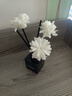 香薰家用室內(nèi)持久留香臥室高級(jí)香水酒店房間無(wú)火熏香精油廁所除臭 星級(jí)酒店同款 50ML （4瓶梔子花）+每瓶5根棒3朵花 曬單實(shí)拍圖
