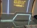烤漆前臺接待臺公司前臺美容院柜臺白色收銀臺 簡約現代弧形吧臺 定制顏色 曬單實拍圖