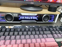 漫步者花再Halo SoundBar桌面音響音箱家用臺式電腦游戲音響長條有線音箱藍(lán)牙5.4RGB燈效 破界黑 曬單實(shí)拍圖