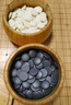 得力（deli）五子棋圍棋象棋楠竹套裝仿玉棋子楠竹雙面棋盤棋罐高檔親朋送禮盒 曬單實拍圖