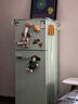 Magictec冰箱128L雙開(kāi)門(mén)小戶(hù)型電冰箱法式復古家用出租房網(wǎng)紅立式冷凍冷藏以舊換新冰箱工廠(chǎng)直營(yíng)奶油風(fēng)靜音 多巴胺抹茶綠【同色端蓋】 曬單實(shí)拍圖