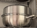 美廚（maxcook）蒸鍋湯鍋火鍋 304不銹鋼單層34cm 大口徑加厚復(fù)底湯蒸鍋 MCZ7157 曬單實拍圖