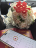 魔小宅六一端午節(jié)新娘手捧花結(jié)婚婚禮求婚領(lǐng)證手捧花拍照道具仿真花束 香檳色 手捧花【成品】 曬單實(shí)拍圖