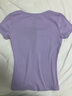 ABERCROMBIE & FITCH【多色亨利領(lǐng)】女裝25夏新款經(jīng)典小麋鹿修身短袖T恤KI139-5271 粉色 S (165/92A) 曬單實(shí)拍圖