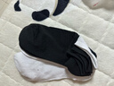 雅鹿男士襪子男純色船襪男襪短襪男薄款透氣純色襪子 隨機7雙裝 均碼 曬單實拍圖