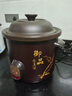 SPHE全自動2.5-6L電燉鍋陶瓷煲湯沙鍋家用熬煮粥神器多功能養(yǎng)生紫砂鍋 黑紫砂【智能款】自動保溫（適合3-4人） 3.5L 曬單實拍圖
