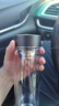 蘇泊爾（SUPOR）雙層玻璃杯茶水分離辦公泡茶杯送禮杯子 316L茶濾  曬單實拍圖