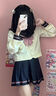 歐維沃水手服jk制服長短袖日系春夏基礎(chǔ)款學(xué)院風(fēng)套裝 短袖+39cm短裙+領(lǐng)結(jié)小野中套裝 XL 曬單實拍圖