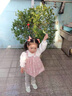 G.DUCKKIDS小黃鴨童裝女童春秋套裝25新款嬰幼兒童衣服寶寶禮服公主裙三件套 粉紅色l三件套 100 cm 曬單實(shí)拍圖