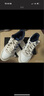 adidas「小鋸齒」D-PAD CLASSIC休閑美高風(fēng)復(fù)古籃球板鞋阿迪達(dá)斯 白色/遺跡藍(lán)/棕色   42 曬單實(shí)拍圖