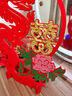 福臨春結婚專(zhuān)用立體喜字桌面擺件男女方婚房客廳臥室布置訂婚禮裝飾用品 金龍賀喜 曬單實(shí)拍圖