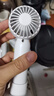 小今【16℃空調(diào)冷風】手持小風扇制冷空調(diào)迷你便攜靜音渦輪桌面小風炮高速大風力充電風扇學生超長續(xù)航 冰川白丨16℃冰感冷風丨超靜音丨澎湃冰爽大風力 【超長續(xù)航】下單即送丨2年質(zhì)保只換不修 曬單實拍圖