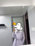 DRPR品牌女裝新品白鴨絨羽絨服女長款狐貍毛2025冬季新款時尚收腰系帶 晨曦紫套裝 XS 曬單實拍圖