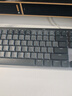 【羅技二手官方旗艦店】MX Mechanical/Mini機械鍵盤無線藍牙雙模辦公低噪極速觸發(fā)矮軸 MX Mechanical 黑色段落茶軸 99成新 曬單實拍圖
