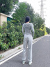浪莎灰色運動褲女春秋季新款哈倫束腳褲休閑寬松直筒顯瘦戶外跑步衛(wèi)褲 灰色 【贈運費險】 L (適合100-115斤） 曬單實拍圖