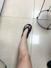 果洛菲踩屎感厚底人字拖女夏季外穿時(shí)尚增高沙灘夾腳涼拖鞋 黑色 35-36 曬單實(shí)拍圖
