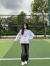 李寧原紗防曬衣男女同款冰絲透氣涼感超薄速干夏季運(yùn)動(dòng)外套防曬衣 【超輕防曬-女】乳白色428-6 L 曬單實(shí)拍圖