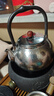 TILIVING 鈦立維純鈦茶壺錘紋燒水壺功夫茶具煮茶器大容量提梁壺1.2L 曬單實(shí)拍圖