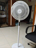美的（Midea）【颶風(fēng)節(jié)能】七葉柔風(fēng)立式電風(fēng)扇/家用輕音落地扇/臺(tái)式小型風(fēng)扇/大風(fēng)力遙控定時(shí)搖頭風(fēng)扇 SAH35BSJ 曬單實(shí)拍圖