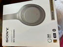 索尼（SONY） WH-1000XM4 頭戴式耳機(jī) 無(wú)線藍(lán)牙降噪耳機(jī)XM4學(xué)生網(wǎng)課游戲重低音耳麥 送男友女友禮物 鉑金銀 曬單實(shí)拍圖