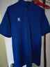 卡爾美（KELME）運動(dòng)POLO衫男士翻領(lǐng)運動(dòng)T恤夏季純色女士 透氣速干定制短袖 男 寶藍 2XL 曬單實(shí)拍圖