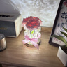 歐梵普（oufanpu）生日禮物女生送閨蜜玫瑰花水晶燈擺件結(jié)婚七夕節(jié)禮物高級感紀念品 玫瑰水晶燈擺件+禮袋（充電款） 【走心禮物，送女友閨蜜好物】 曬單實拍圖