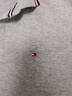Tommy Hilfiger【輕柔感】夏季男裝透氣珠地網(wǎng)眼短袖T恤鑲邊翻領(lǐng)POLOJ9195 曬單實拍圖