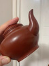 艾瑩嘉宜興紫砂壺名家徐俊純手工光素茶壺朱泥煤窯笑櫻壺高檔功夫泡茶壺 曬單實拍圖