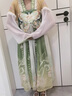 奧特曼兒童漢服男童春秋2025新款女童超仙唐裝國(guó)學(xué)服中國(guó)風(fēng)古風(fēng)演出服裝 綠色蝴蝶-女款+鞋子囎囎折扇+頭 150 身高140-150cm年齡9-10歲 曬單實(shí)拍圖