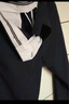 POWO西褲男夏款黑色修身小腳長褲韓版商務休閑彈力男士休閑褲 藏青色（春夏款） 32 碼（適合135-145斤） 曬單實拍圖