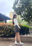 EXULL依思Q瑪麗珍鞋女2025新款夏季軟底防滑銀色單鞋女輕便厚底踩屎感皮鞋女 銀色 37 曬單實(shí)拍圖