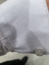 羅蒙長袖襯衫男士純色商務(wù)休閑職業(yè)正裝工裝外套白襯衣男裝 白色 41  曬單實拍圖