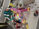 偉易達（VTECH）嬰兒玩具學(xué)步車寶寶助步手推車新生兒見面禮男孩女孩生日禮物 多功能雙語學(xué)步車（粉色） 曬單實拍圖