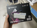 宏碁掠奪者（PREDATOR）48G(24G×2)套裝 DDR5 6000頻率 臺式機內存條 Hermes冰刃系列 RGB燈條(C28) 白色 AI電腦配件 曬單實(shí)拍圖