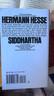 Siddhartha 悉達多 英文原版 諾貝爾文學獎得主黑塞代表作 Hermann Hesse 英文版進口原版英語文學書籍 曬單實拍圖