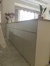 復(fù)古奶油風(fēng)圓弧餐邊柜靠墻一體客廳小戶型茶水柜家用矮斗柜儲物柜 C款：長160寬40高90CM (ENF級) 曬單實(shí)拍圖