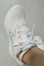 耐克NIKE女子跑步鞋 DOWNSHIFTER 13 運(yùn)動鞋IH0641-601紅/粉紅 38.5 曬單實(shí)拍圖