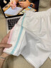 凡小如運(yùn)動(dòng)短褲夏季女新款休閑可外穿白色涼感遛彎褲顯瘦百搭大碼五分褲 白色 M 【建議80-105斤】 曬單實(shí)拍圖
