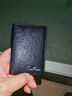 CAELI\x26KELEIE男士卡包超薄真皮卡夾名片夾多卡位銀行卡套迷你小卡片包K519 黑色 曬單實(shí)拍圖