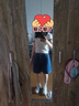 UR七夕2025秋季新款女裝休閑復古水洗壓褶牛仔短褲UYU850039 藍色 25 曬單實(shí)拍圖