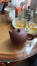 京東京造 宜興紫砂壺手工【原礦紫泥】煮茶泡茶壺茶具 西施壺210ml禮盒裝 曬單實(shí)拍圖