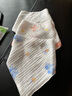 媽媽果（org.mama）口水巾嬰兒純棉紗布圍嘴三角巾新生兒口水兜寶寶圍兜可愛(ài)吸水透氣 4層紗布（6條裝）花色隨機(jī) 曬單實(shí)拍圖