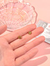 老鳳祥黃金耳釘女四葉草足金耳釘純金耳飾女生生日禮物送女友老婆紀念日 四葉草足金耳釘+久伴鐘愛(ài)禮盒 曬單實(shí)拍圖