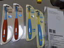 京東京造兒童寬薄護齦抗菌牙刷6-12歲 軟毛細(xì)毛含氟抗菌刷絲寬頭牙刷4支裝 曬單實拍圖
