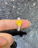 老廟黃金戒指足金蓮花珍珠指環(huán)淡水珍珠戒指送老婆送女友生日節(jié)日禮物 曬單實(shí)拍圖