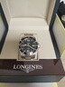 【二手99新】浪琴（LONGINES）康卡斯系列男表運動系列自動機械男士腕表二手奢侈品腕表 41mm黑鋼L3.742.4.56.6 888機芯 曬單實拍圖