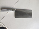 十八子作不銹鋼家用菜刀 耐滑手柄刀具盈光斬切刀SL1703-AB【彩盒裝】 曬單實拍圖