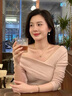 伊燦微鑲水鉆仿珍珠耳釘女2025年新款爆款耳環(huán)小眾設(shè)計(jì)高級感耳夾耳飾 微鑲水鉆珍珠耳釘 曬單實(shí)拍圖