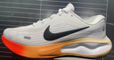 耐克（NIKE）男鞋 2025新款夏季運動鞋JOURNEY RUN耐磨緩震公路跑鞋透氣跑步鞋 烈焰疾風-101 【白色黑勾】 41 曬單實拍圖