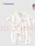 顆粒熊（KELIXIONG）新款嬰兒衣服夏季薄款男女寶寶短袖連體衣新生兒空調(diào)服無骨和尚服 森林宴會 66cm 66碼(適合3-6月) 曬單實(shí)拍圖